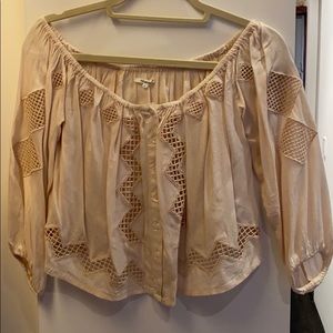 Off the shoulder top